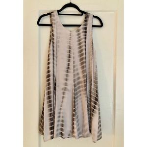 En Creme Tie Dye tank dress